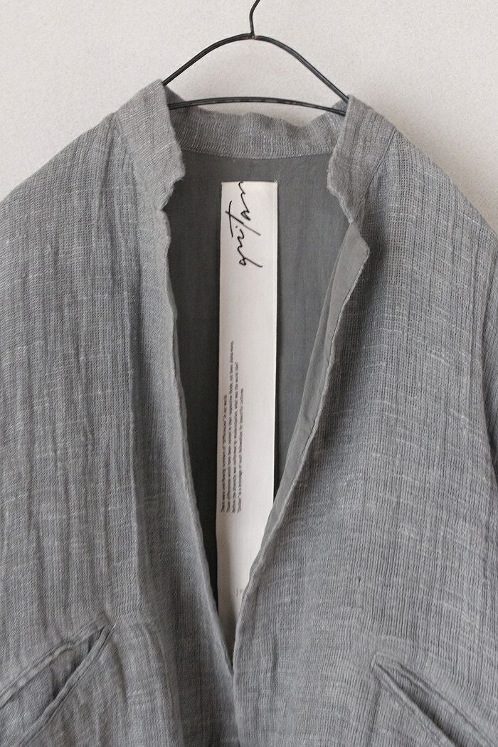 s*応様 【quitan (キタン)】コート quitan キタン BUTTONLESS WEIRED JACKET (26SS) | T.T. GARRET