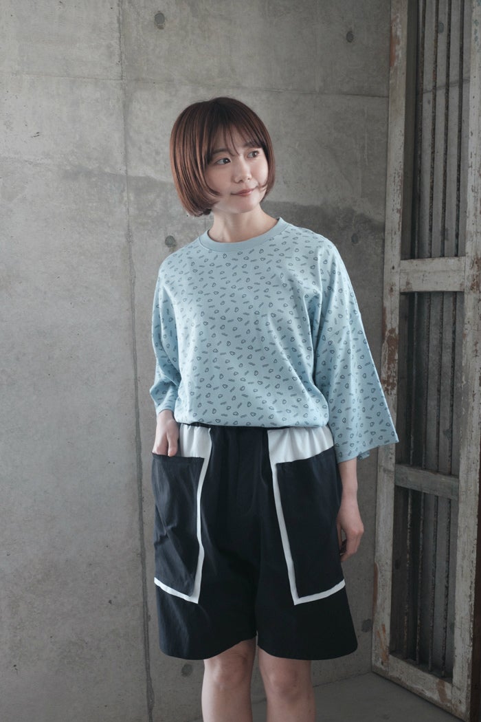nunuforme ヌヌフォルム バイカラーショートパンツ(26SS) | T.T. GARRET