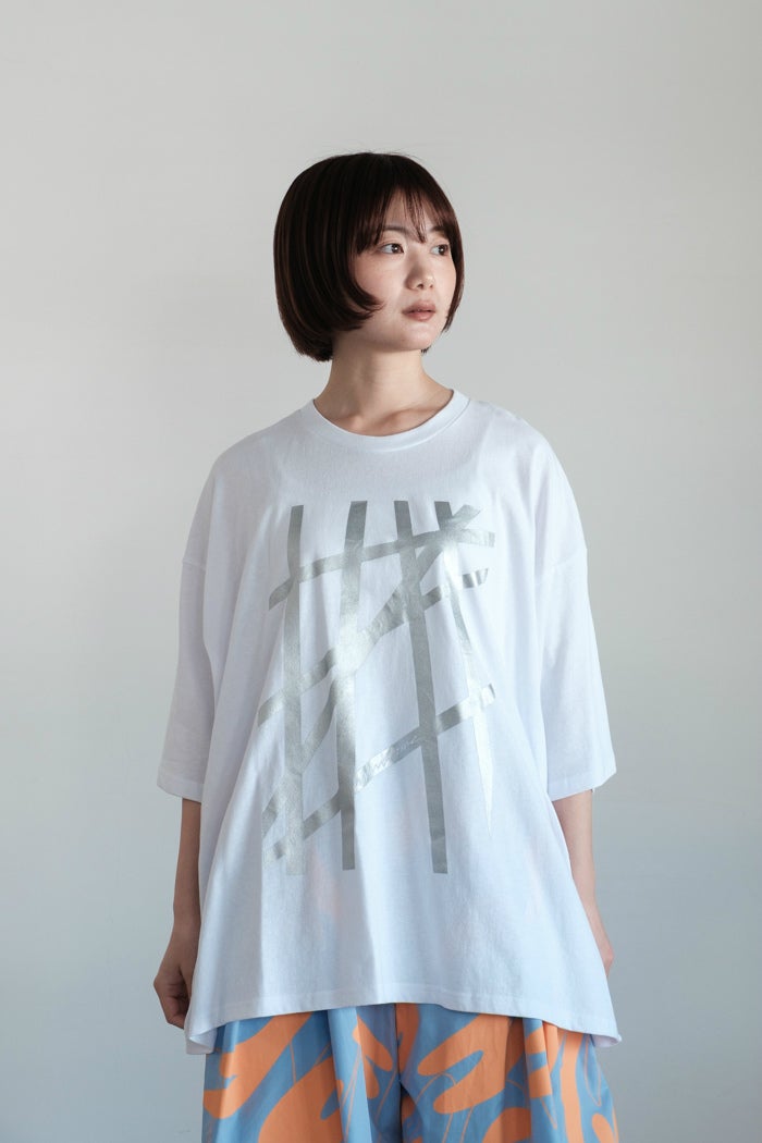 Dulcamara ドゥルカマラ グリッチボーダーロンT(24AW) | T.T. GARRET