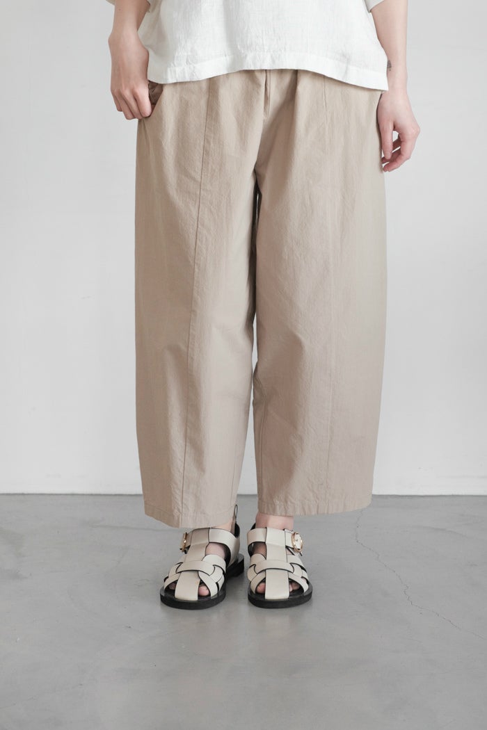 エメット evam eva エヴァムエヴァ cotton cropped pants（26SS) | T.T. GARRET