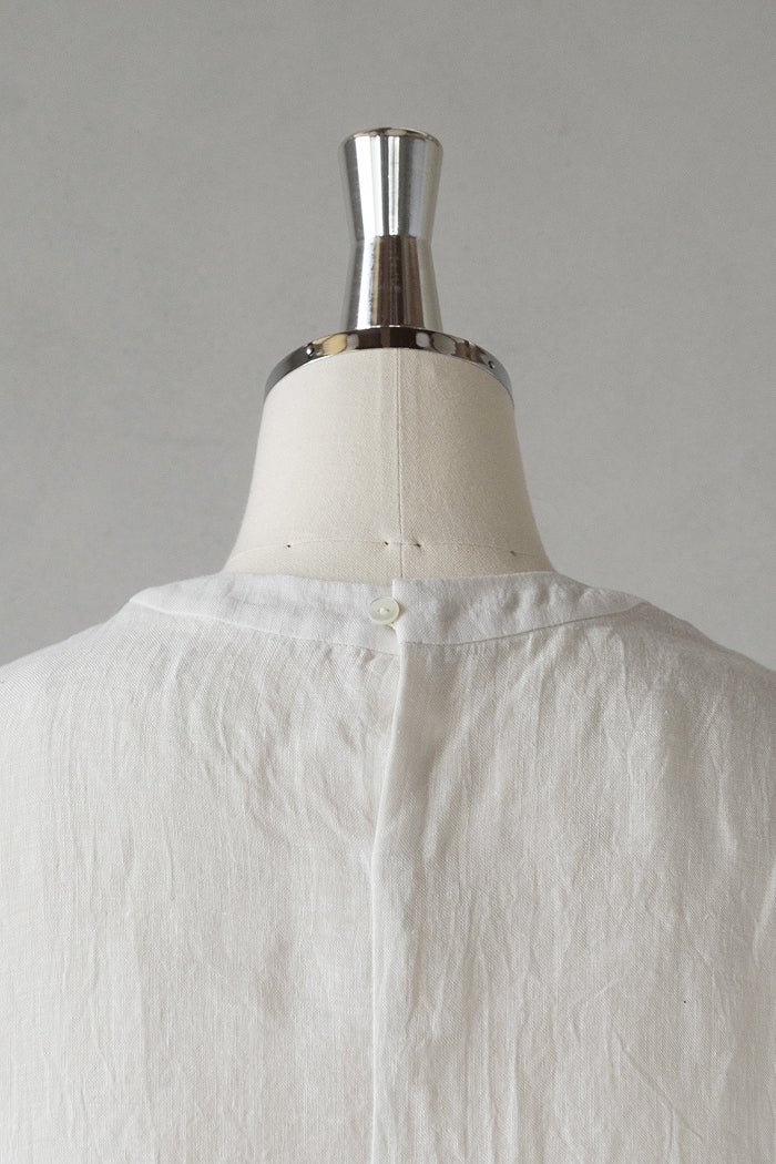 evam eva エヴァムエヴァ linen pullover(26SS) | T.T. GARRET