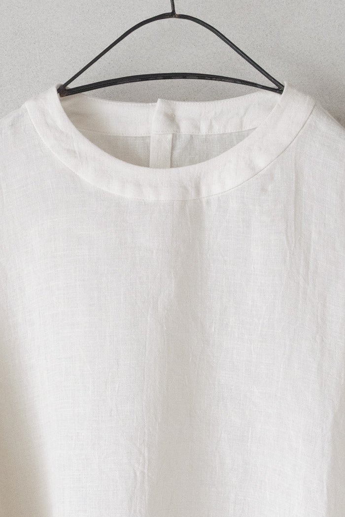 evam eva エヴァムエヴァ linen pullover(26SS) | T.T. GARRET
