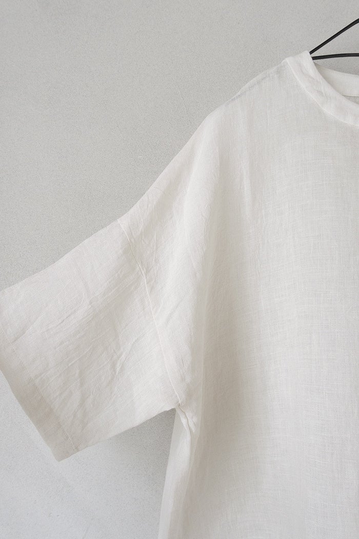 evam eva エヴァムエヴァ linen pullover(26SS) | T.T. GARRET