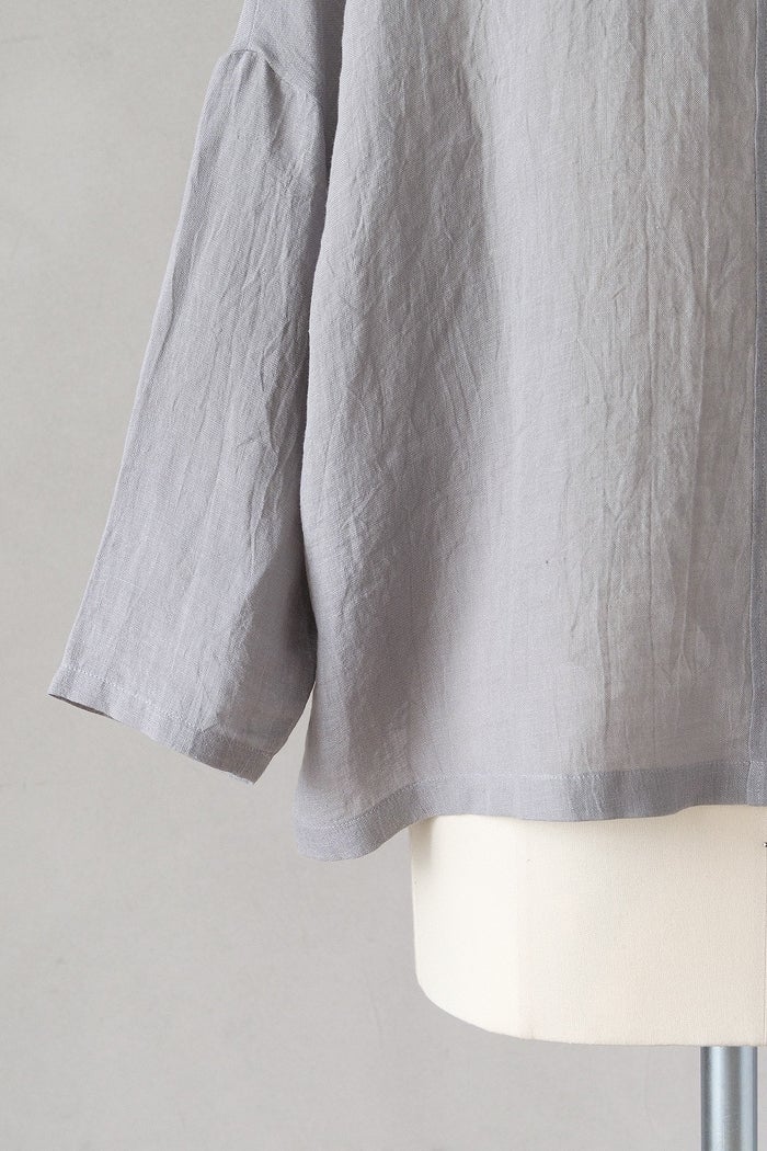 linen wide shirt｜ladies