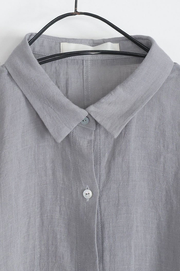 evam eva エヴァムエヴァ linen wide shirt(26SS) | T.T. GARRET