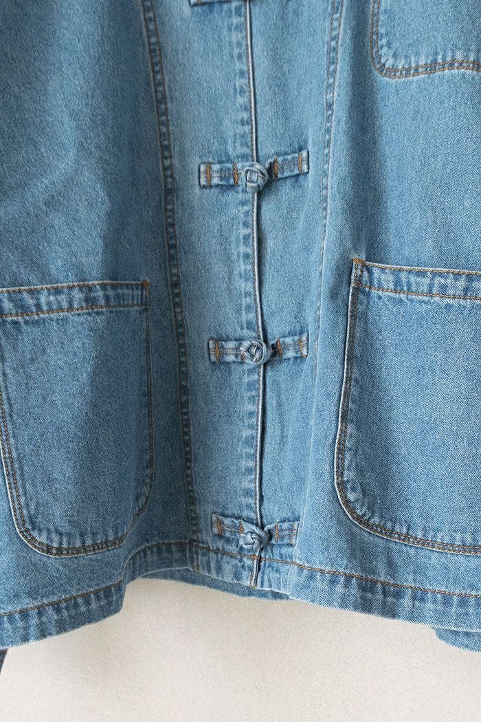 PAR ICI パーリッシィ 8.5ozライトオンスデニム チャイナ釦ジャケット
