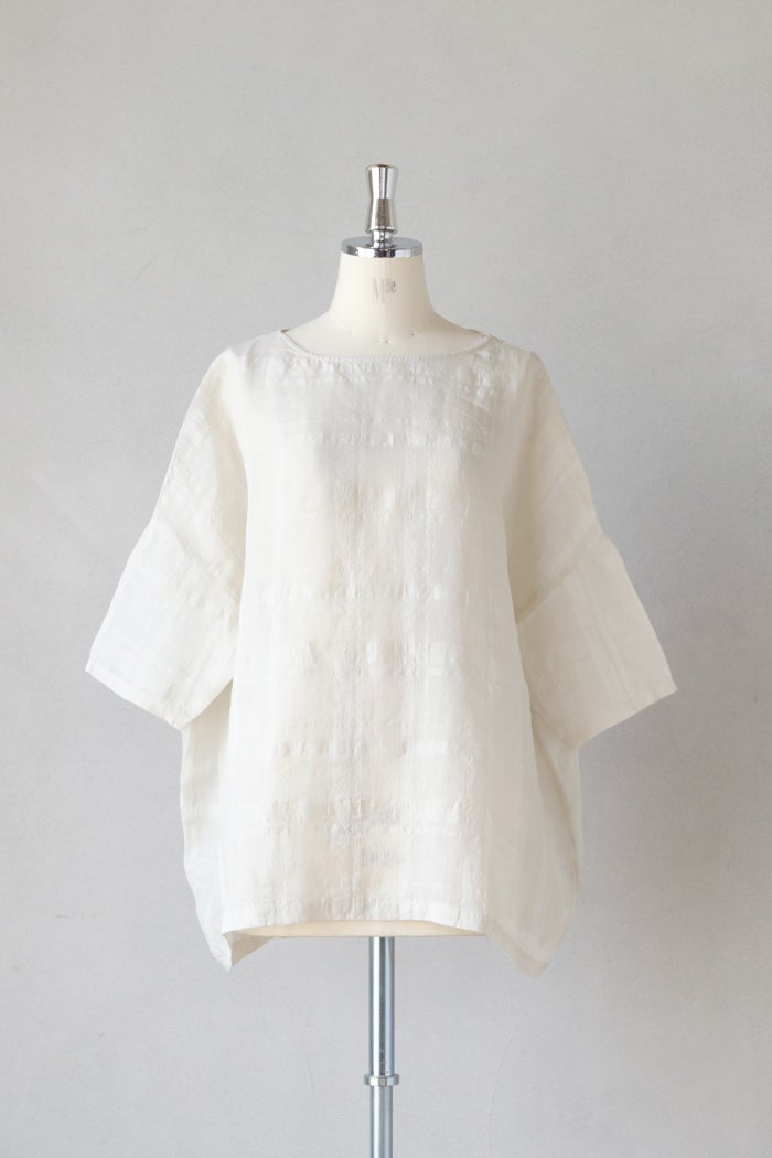 evam eva エヴァムエヴァ linen ramie pullover(26SS/NEW) | T.T. GARRET