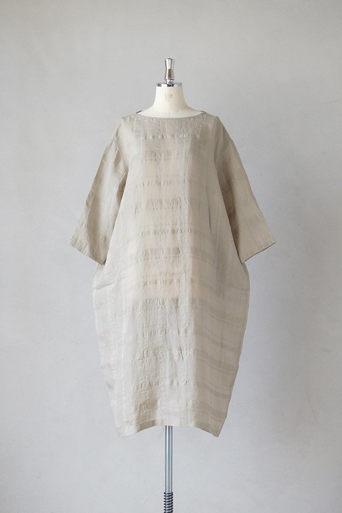 GASA* ガサ 菩提樹の葉脈 レースワイドブラウス(24AW) | T.T. GARRET