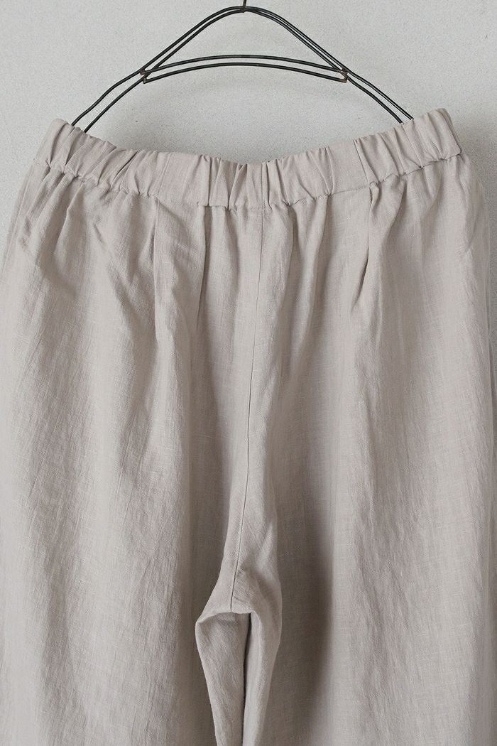 evam eva エヴァムエヴァ water linen wide pants（26SS) | T.T. GARRET