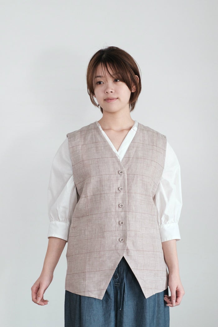美品！アシードンクラウド　キルティングベスト！ ASEEDONCLOUD アシードンクラウド 「garden instrumentalist vest