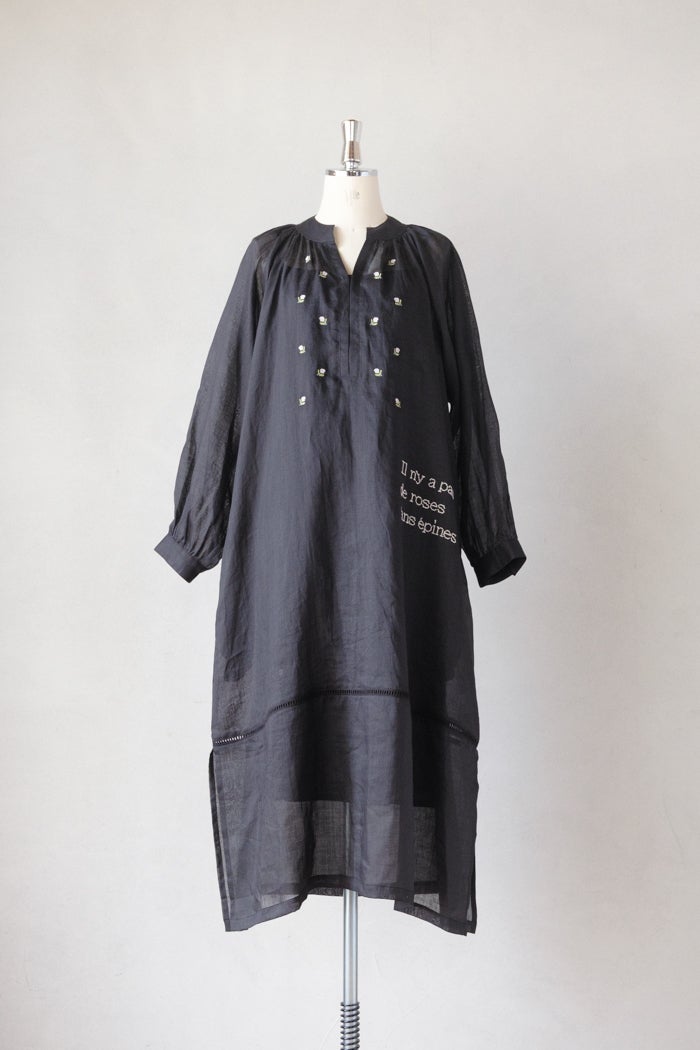 AODRESS アオドレス boat neck all spice dress(25AW) | T.T. GARRET