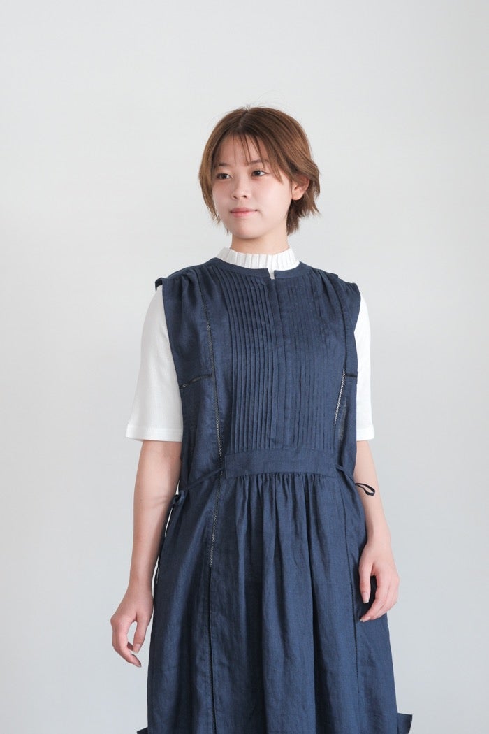 Porter des boutons ポルテデブトン ピンタックワンピース(26SS