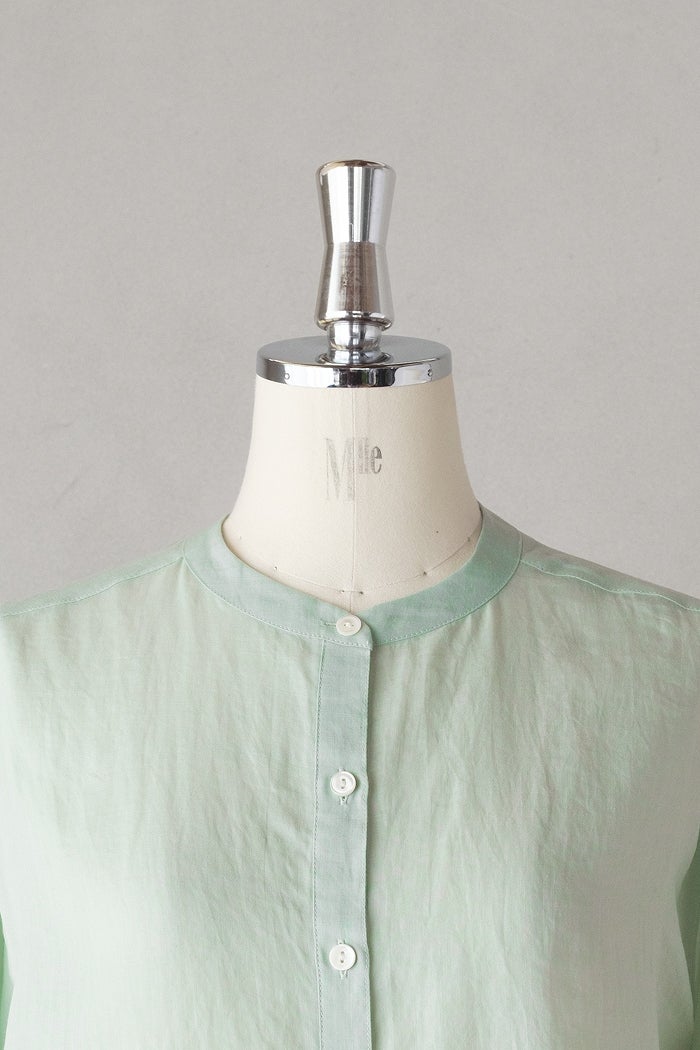 bulle de savon ビュルデサボン Ramie short ブラウス(26SS) | T.T. GARRET