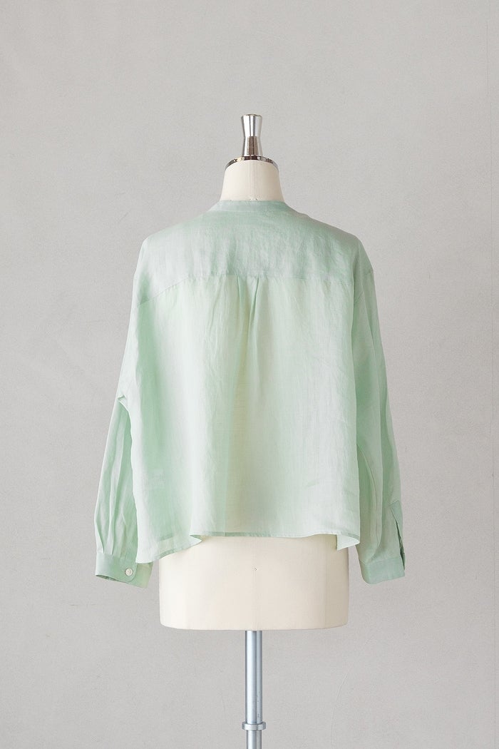 bulle de savon ビュルデサボン Ramie short ブラウス(26SS) | T.T. GARRET