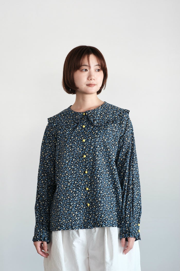 Heriter エリテ cutwork collar blouse(26SS) | T.T. GARRET