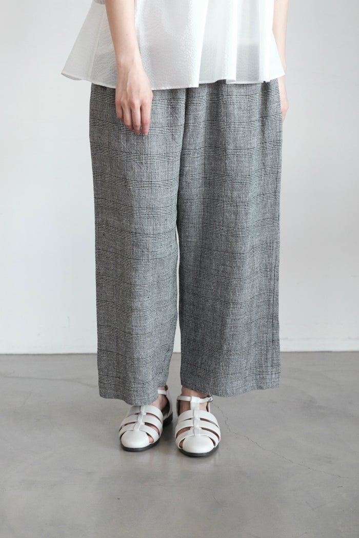 qiri キリ sashiko jacquard volume pants(25AW) | T.T. GARRET
