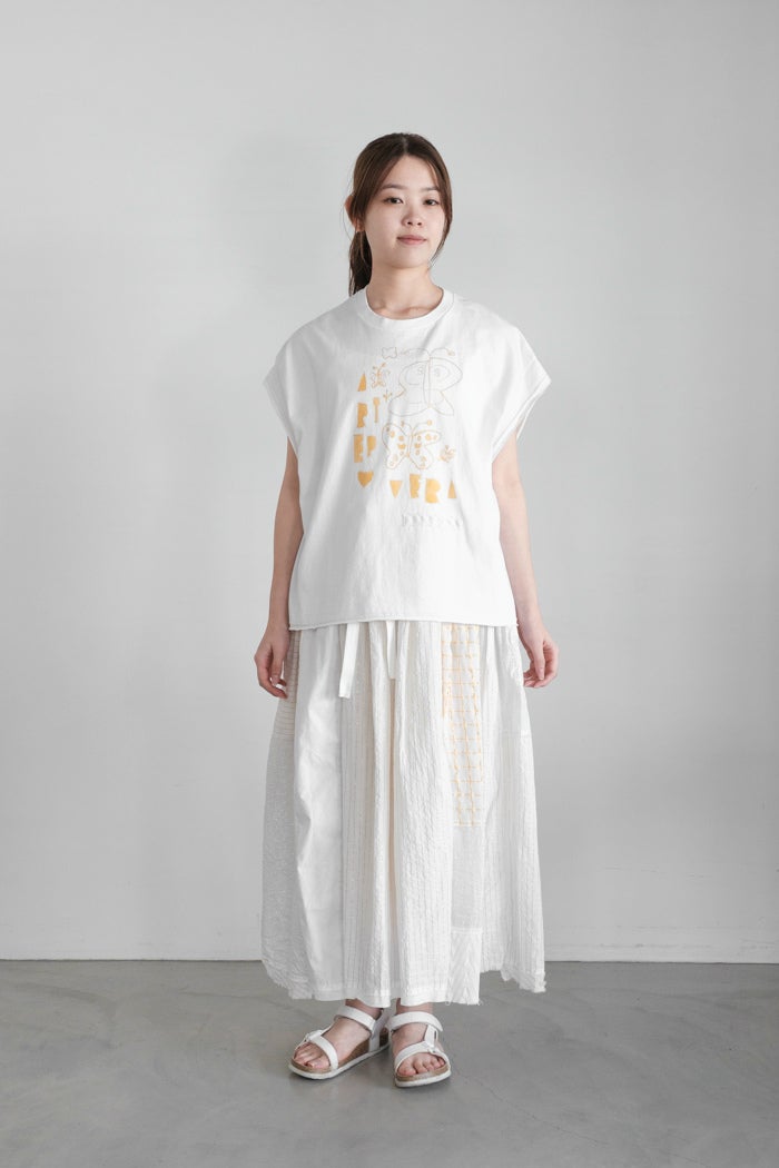 ARTE POVERA アルテポーヴェラ インドサリーパッチワークMIX ギャザー