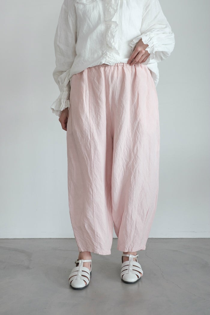 Gauze# ガーゼ リネンヴィスコースチャーリーパンツ(26SS) | T.T. GARRET