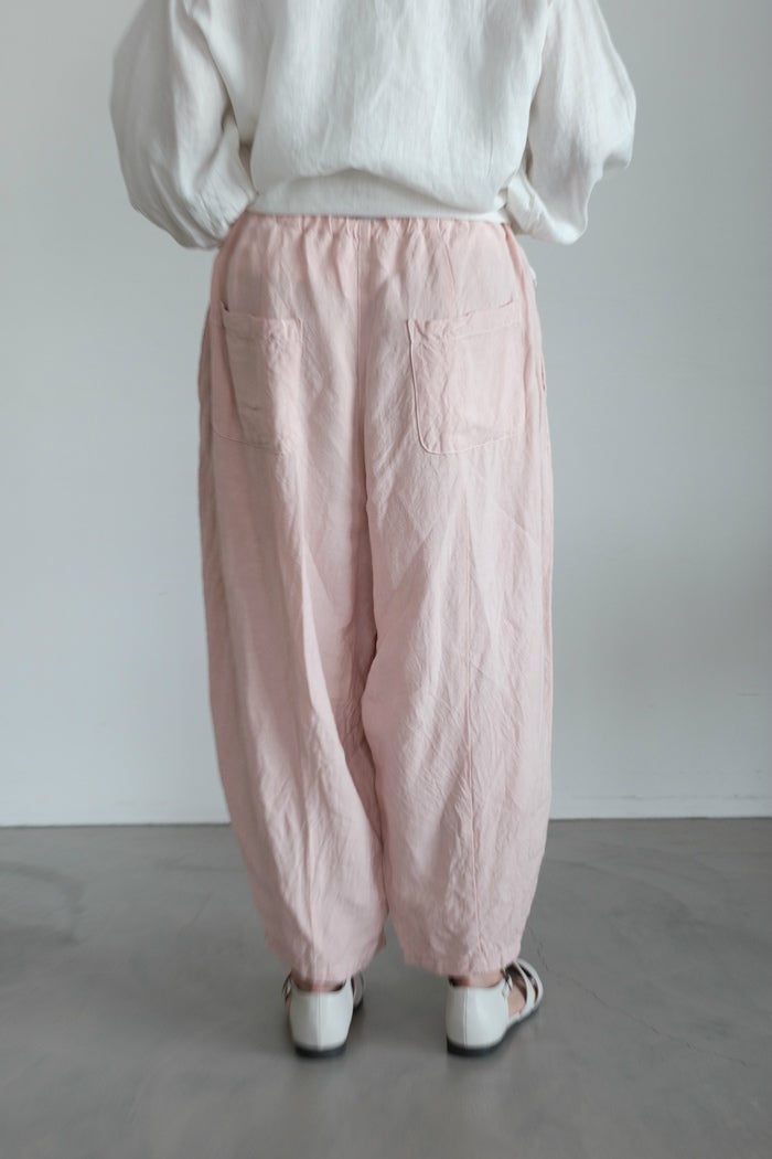 Gauze# ガーゼ リネンヴィスコースチャーリーパンツ(26SS) | T.T. GARRET