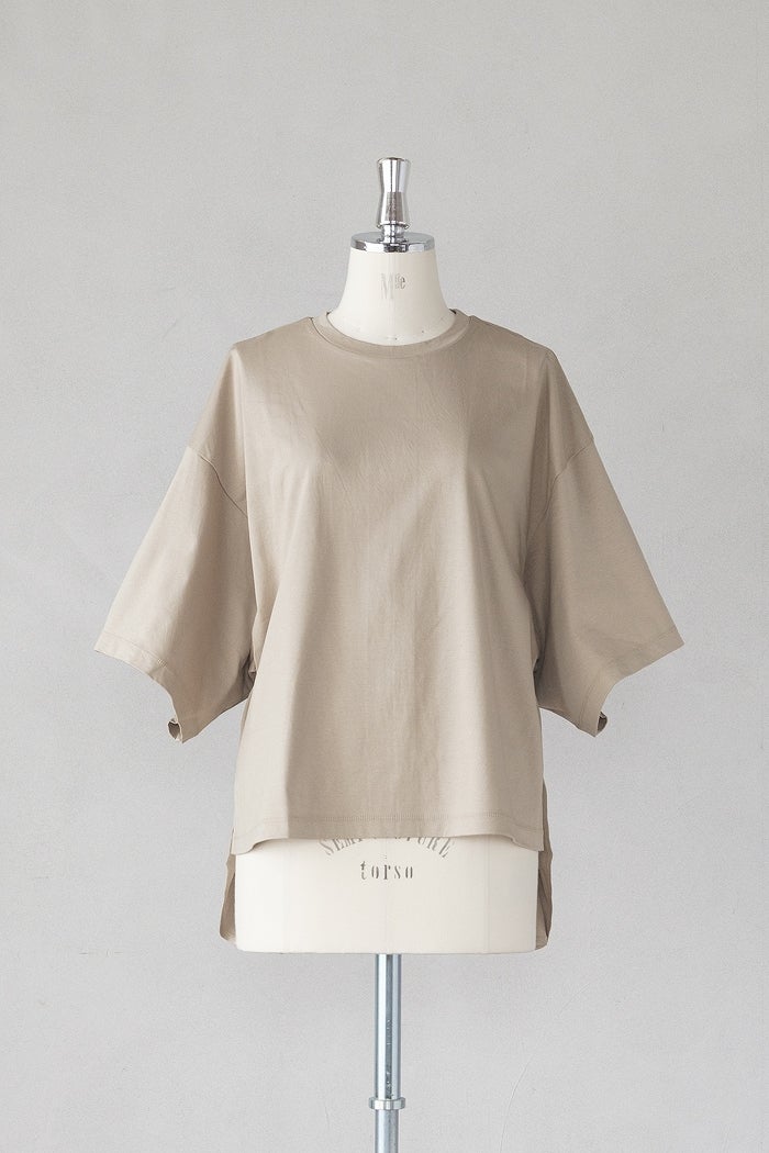 yuni ユニ high count cotton wide sleeves T-シャツ(26SS) | T.T. GARRET