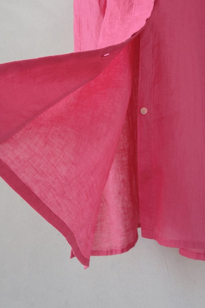 yuni ユニ 60/1Linen gather sleeves ワンピース(26SS） | T.T. GARRET