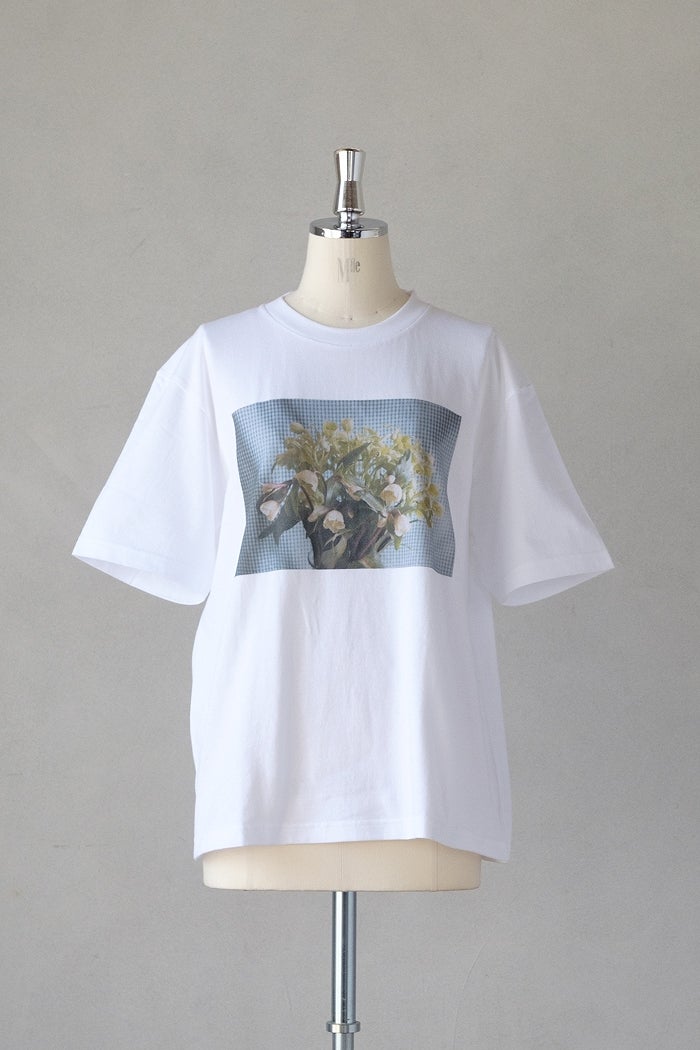 pot and tea ポットアンドティー ロゴ入りハートがたくさんTシャツ(春