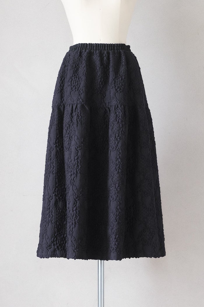 marble SUD マーブルシュッド rabbit lace ギャザースカート(26AW