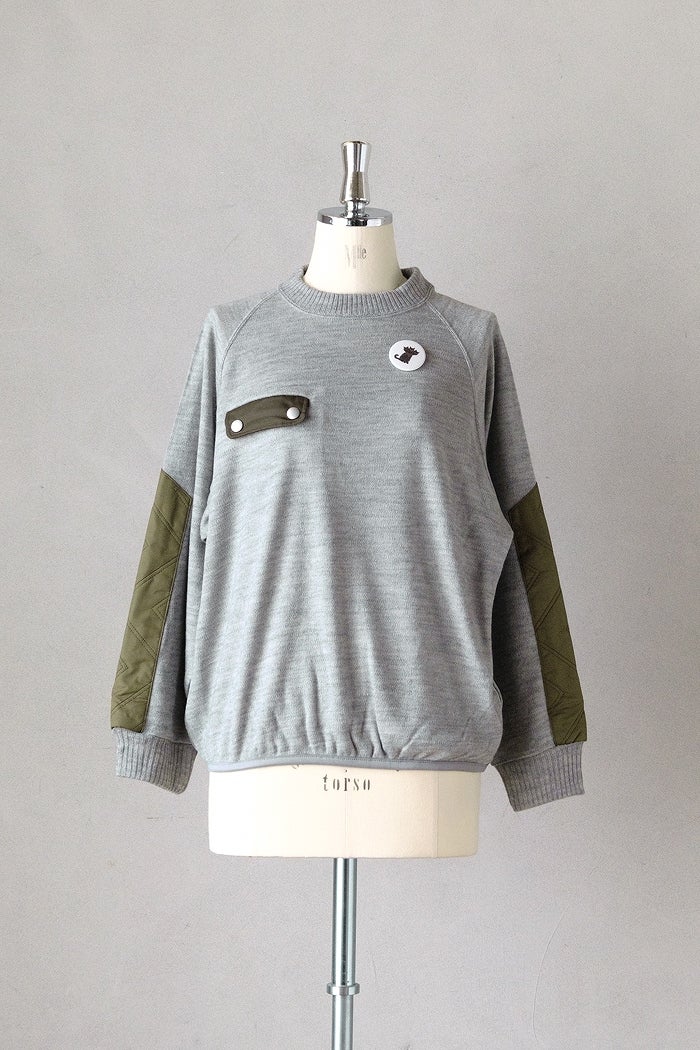 bedsidedrama ベッドサイドドラマ Quilt Patch Pulover (26AW) | T.T.