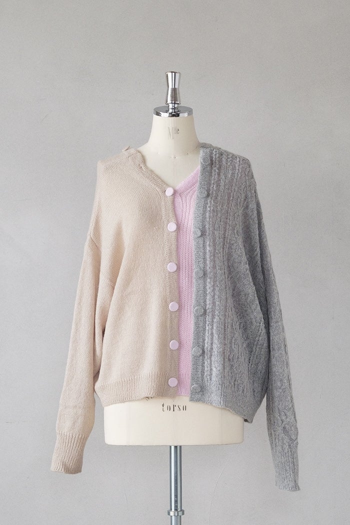 bedsidedrama ベッドサイドドラマ Triple Fragment Cardigan(26AW