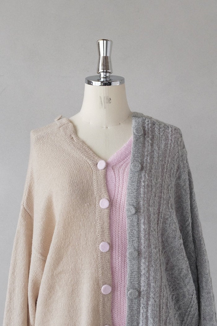 bedsidedrama ベッドサイドドラマ Triple Fragment Cardigan(26AW