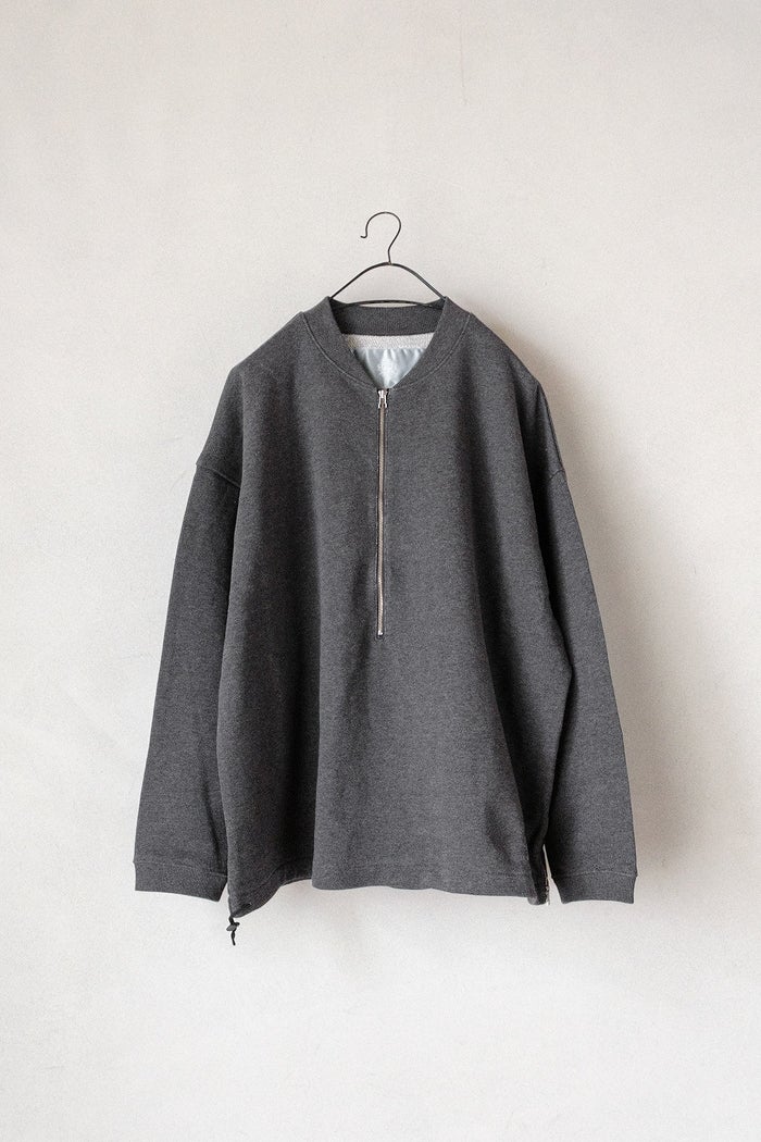 Dulcamara ドゥルカマラ ハーフZIPスウェットプルオーバー（26AW