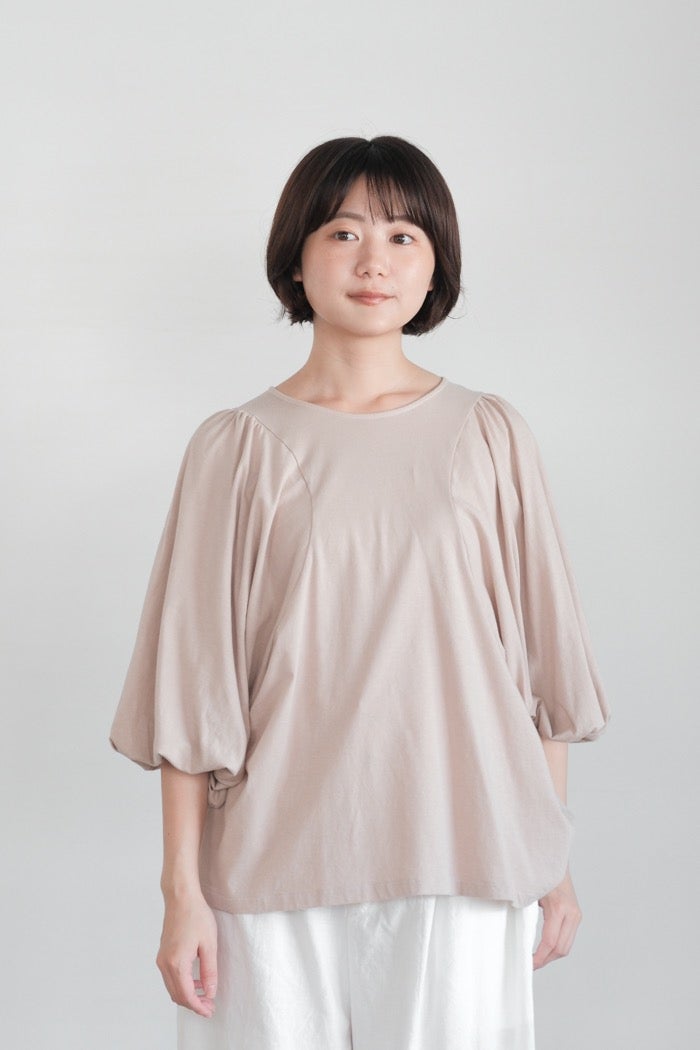 GASA* ガサ 森の音 スクエアヨークワンピース(24AW) | T.T. GARRET
