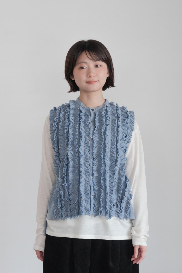 UNIVERSAL TISSU ユニヴァーサルティシュ フレンチリネン スリーブレス