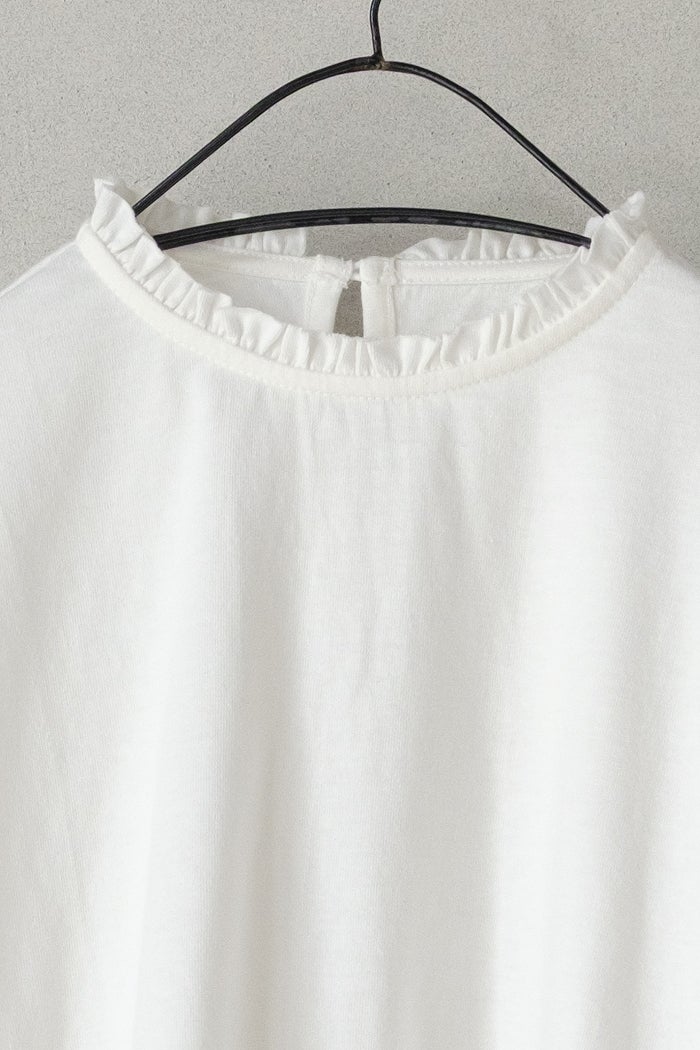 Gauze# ガーゼ タイニーフリルプルオーバー(26SS/NEW) | T.T. GARRET