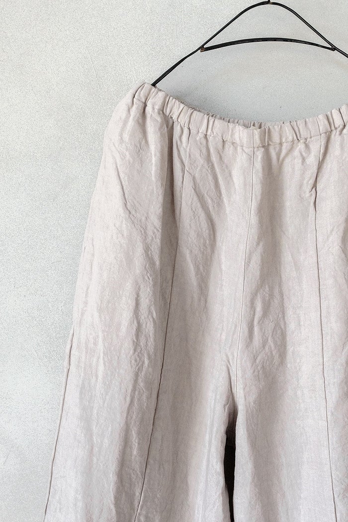 Gauze# ガーゼ 40/リネンチャーリーパンツ(26AW/Pre) | T.T. GARRET