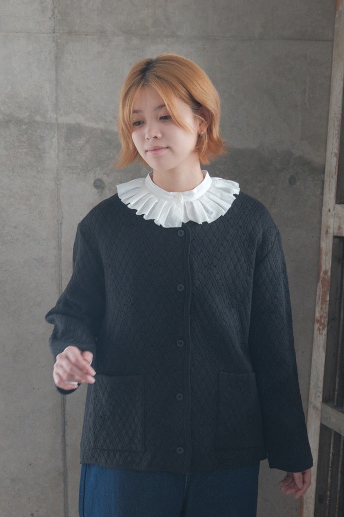 Porter des boutons ポルテデブトン タックカラーシャツ(26AW) | T.T.