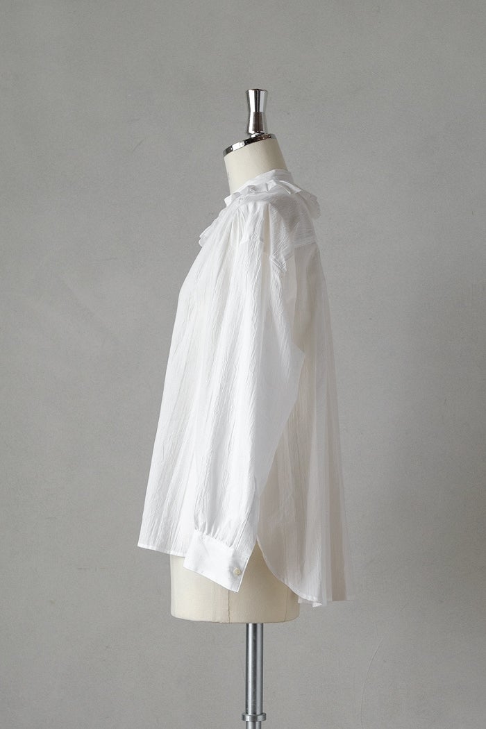 Porter des boutons ポルテデブトン タックカラーシャツ(26AW) | T.T.