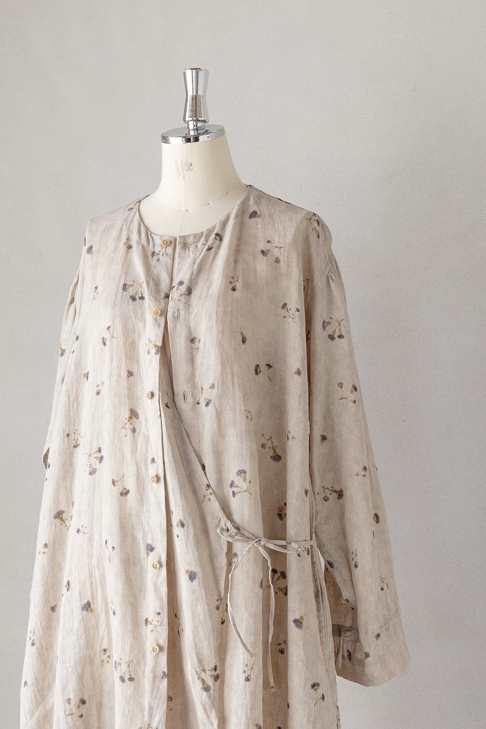 Vlas Blomme ヴラスブラム Wildflower Printed2Wayドレス(26AW