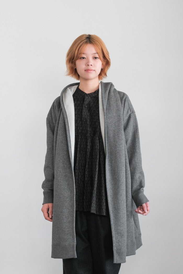 SOIL ソイルBRUSHED FRENCH TERRY HOODED CARDIGAN(26AW) | T.T. GARRET