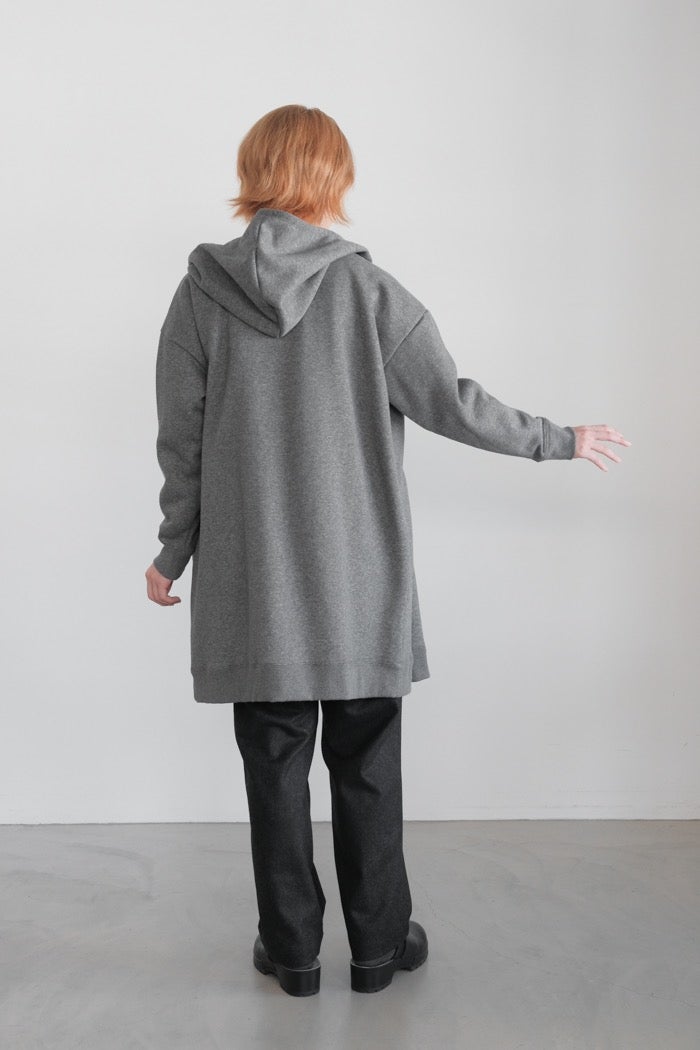 SOIL ソイルBRUSHED FRENCH TERRY HOODED CARDIGAN(26AW) | T.T. GARRET