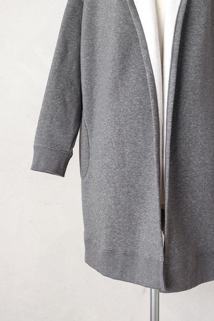 SOIL ソイルBRUSHED FRENCH TERRY HOODED CARDIGAN(26AW) | T.T. GARRET