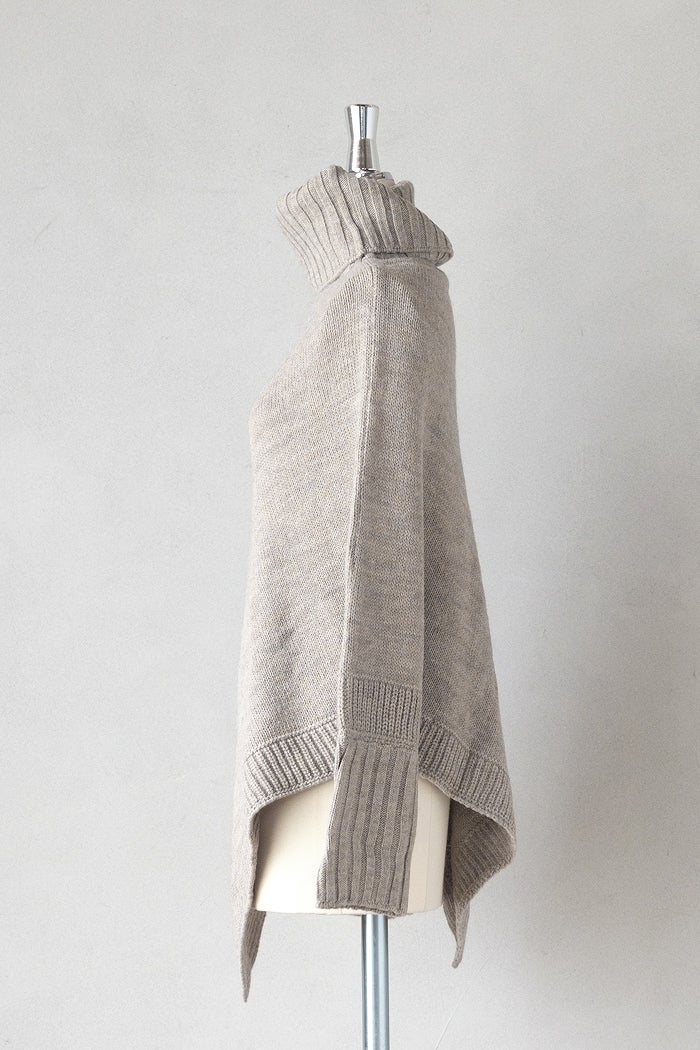 SOIL ソイル KNIT PONCHO(26AW) | T.T. GARRET
