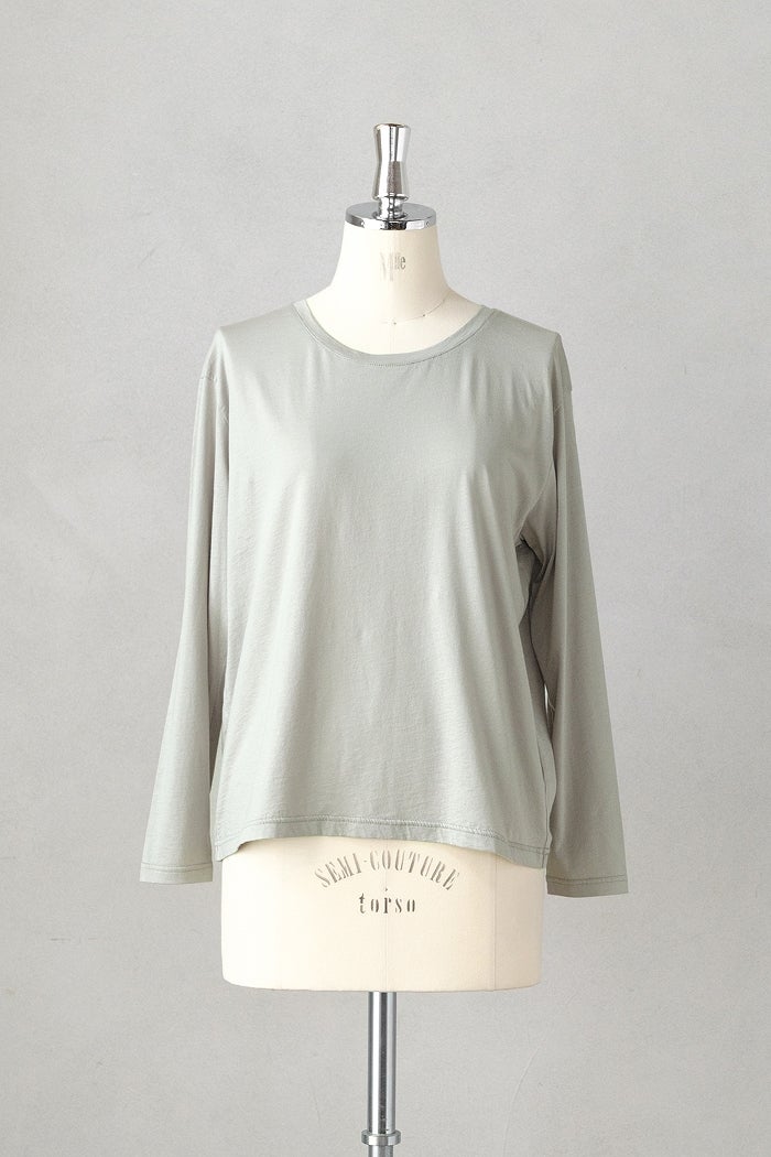 evam eva エヴァムエヴァ cut&sew pullover(26AW) | T.T. GARRET