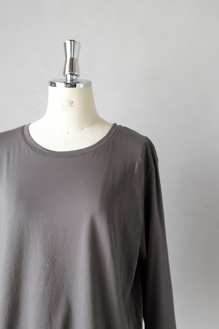 evam eva エヴァムエヴァ cut&sew pullover(26AW) | T.T. GARRET