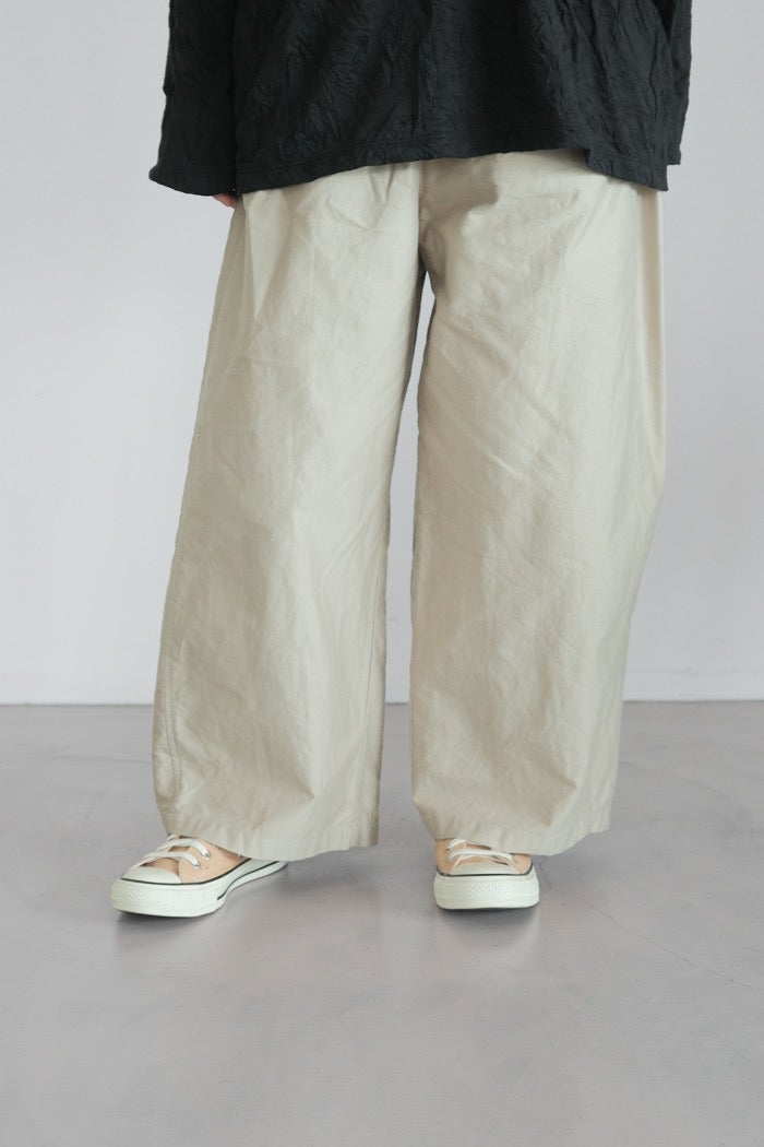Gauze# ガーゼ 40/リネンチャーリーパンツ(26AW/Pre) | T.T. GARRET