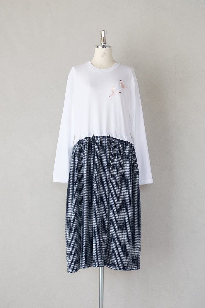 図鑑 朱鷺の飛ぶワンピース(26AW) | T.T. GARRET